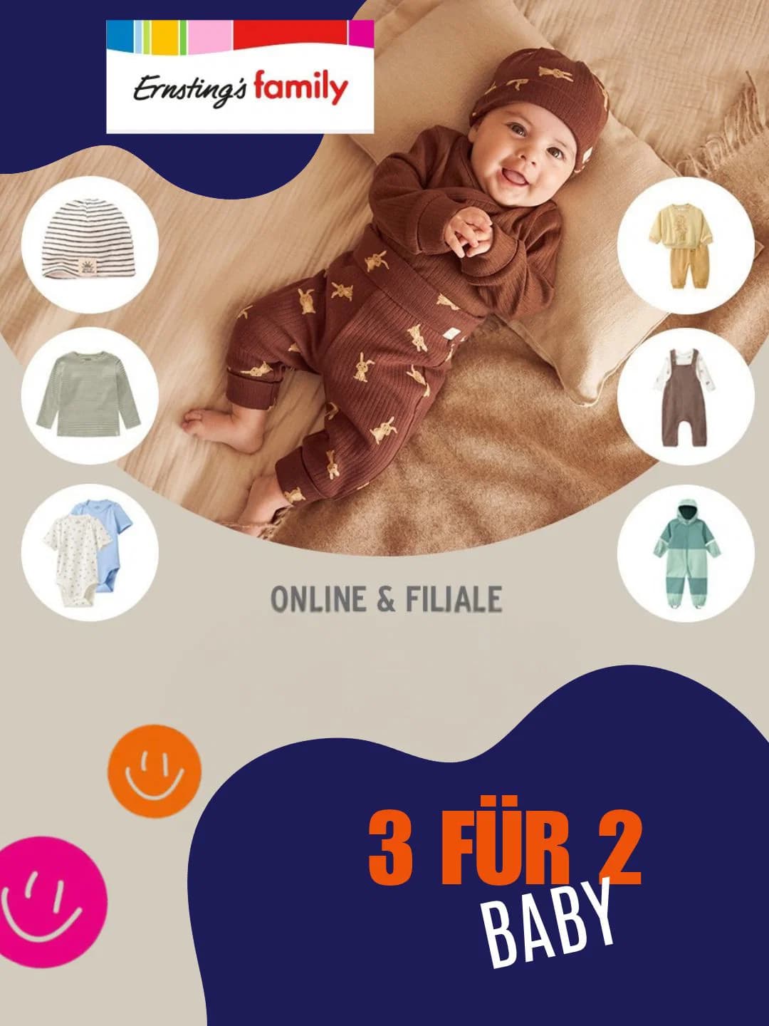 20% Rabatt bei Ernsting’s family