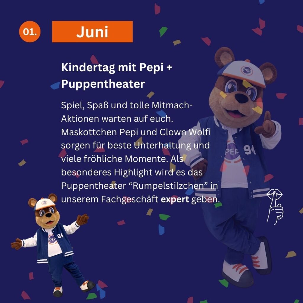 Kindertag mit Pepi, Puppentheater & Mehr