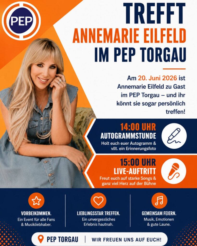 Annemarie Eilfeld live im PEP Torgau