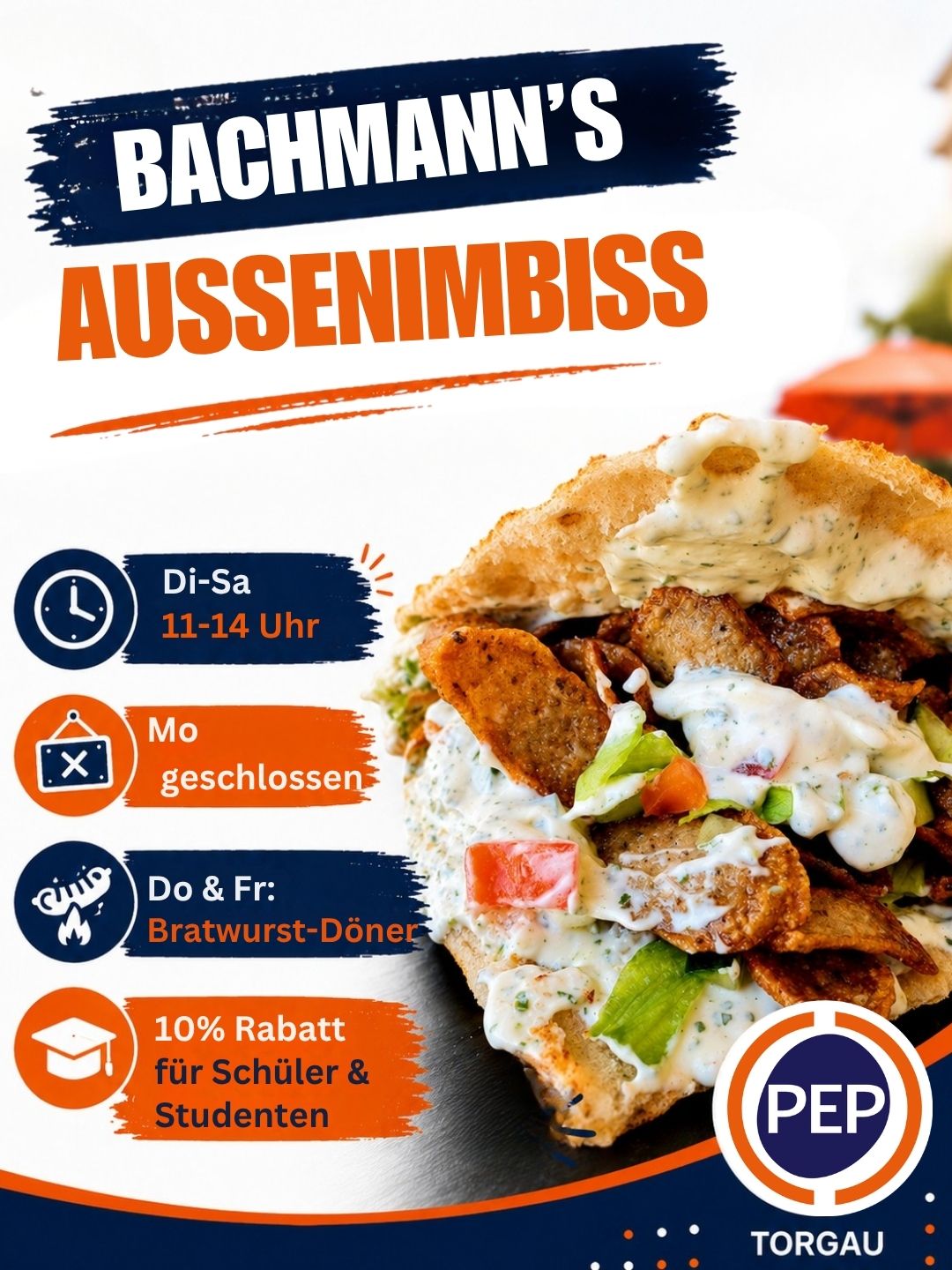 Neue Öffnungszeiten bei Bachmann’s Außenimbiss