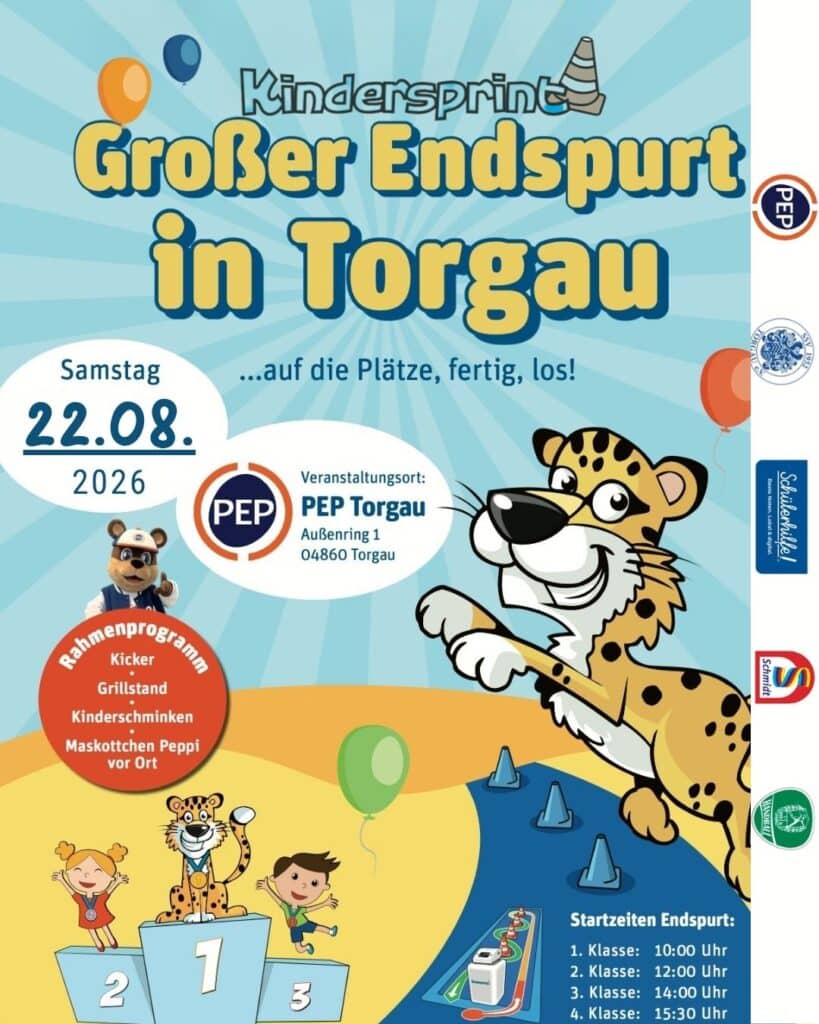 Familiensportevent und Kindersprint im PEP Torgau